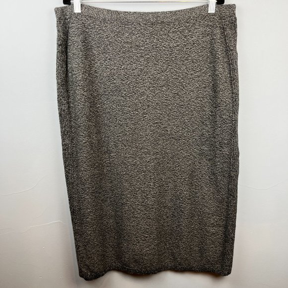 NWT PureJill Midi Elastic Waist Pull-on Sweater Skirt Size XL - Picture 2 of 7
